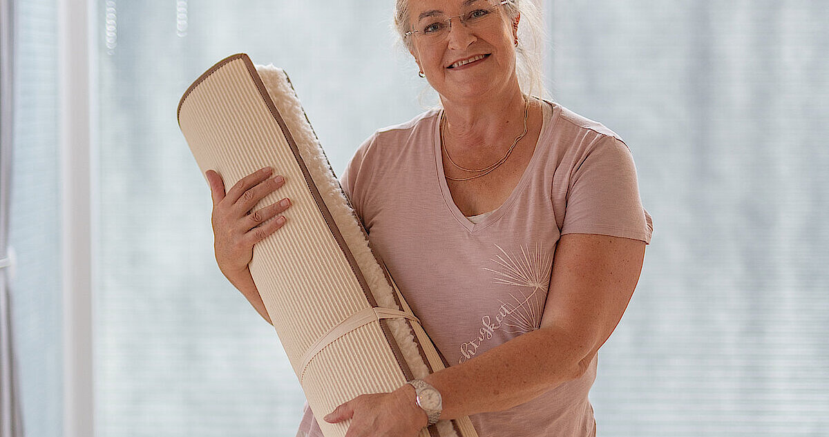 [Translate to EN:] Yoga in der Küstenperle