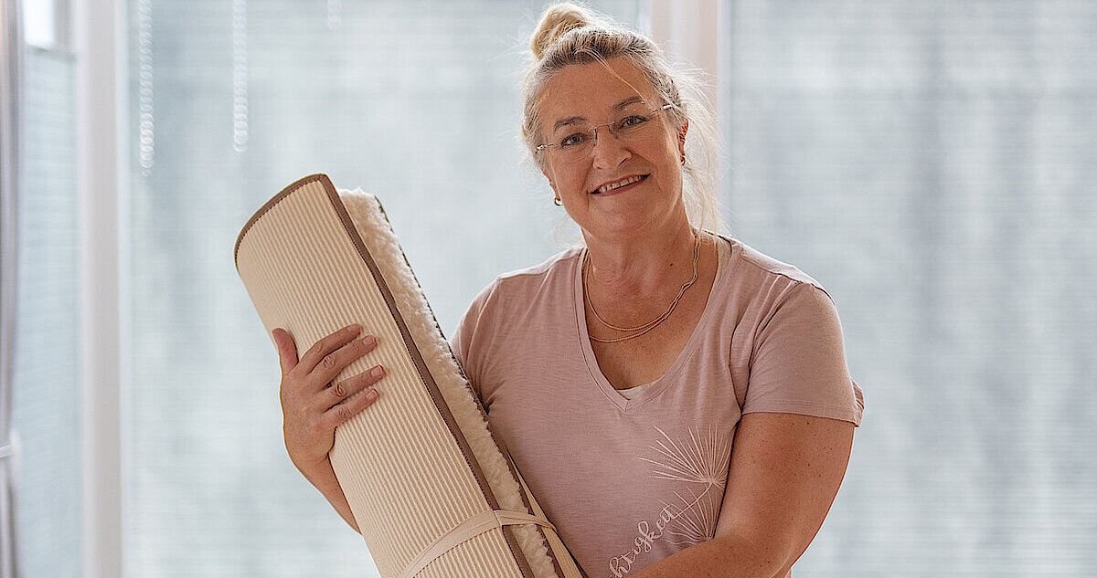 Yoga in der Küstenperle