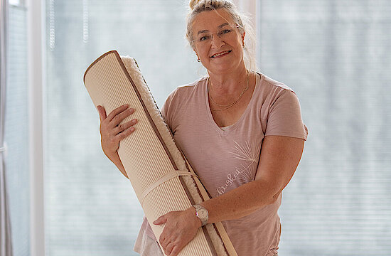 [Translate to EN:] Yoga in der Küstenperle