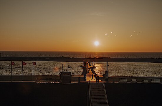 [Translate to EN:] Blick aufs Meer