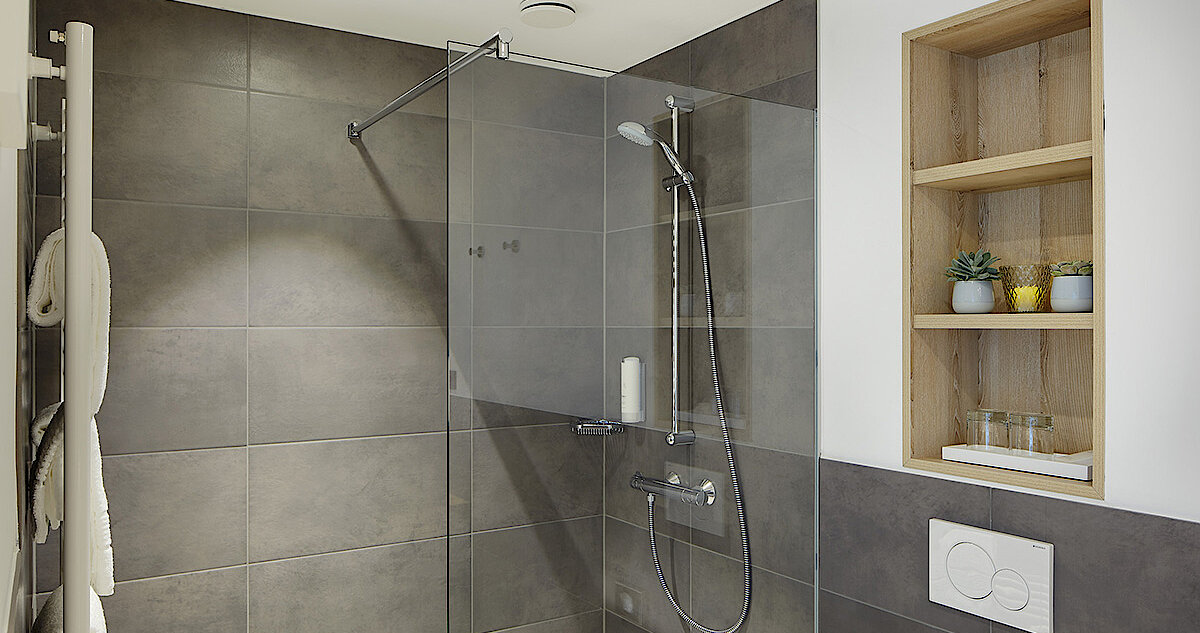 Bathroom in Hotel Küstenperle