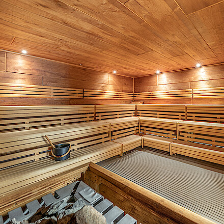 Sauna area in Hotel Küstenperle