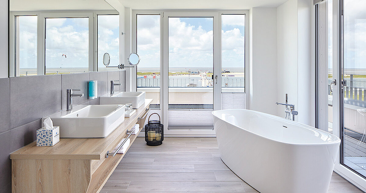 Bathroom in Hotel Küstenperle