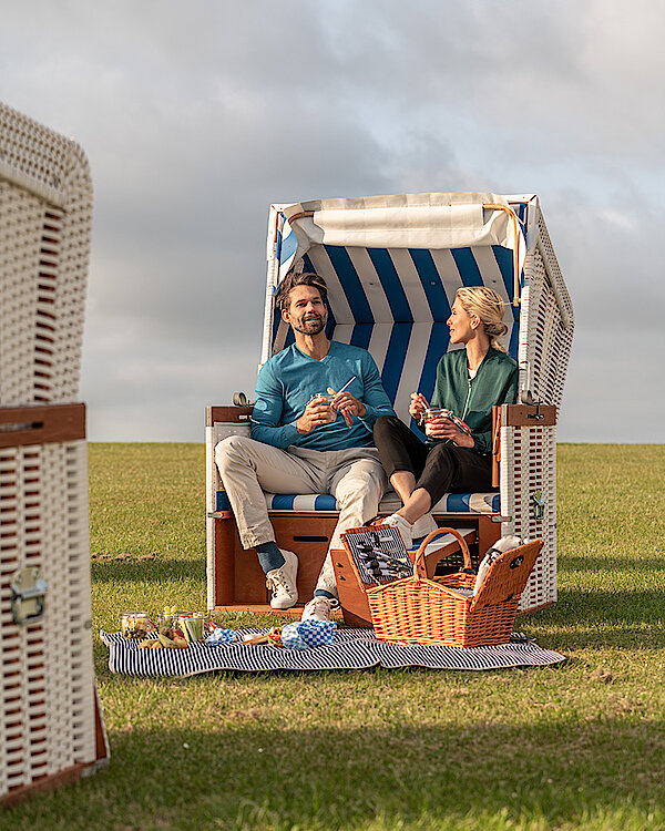 Picknick beim Hotel Küstenperle