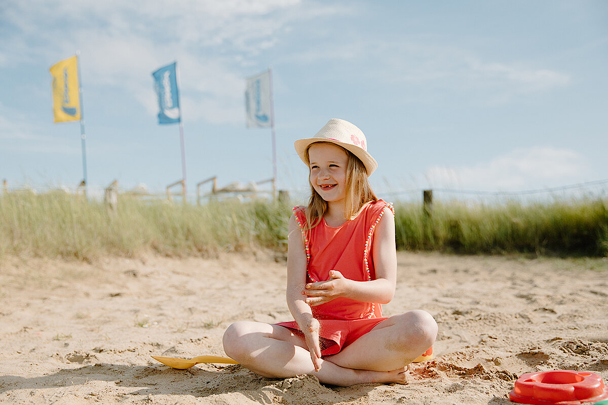 Familie beim Hotel Küstenperle